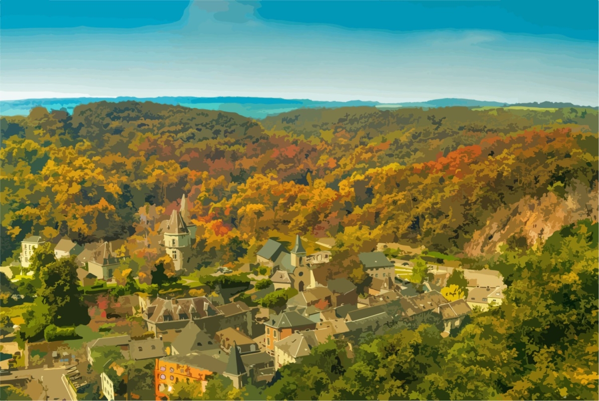 Durbuy village